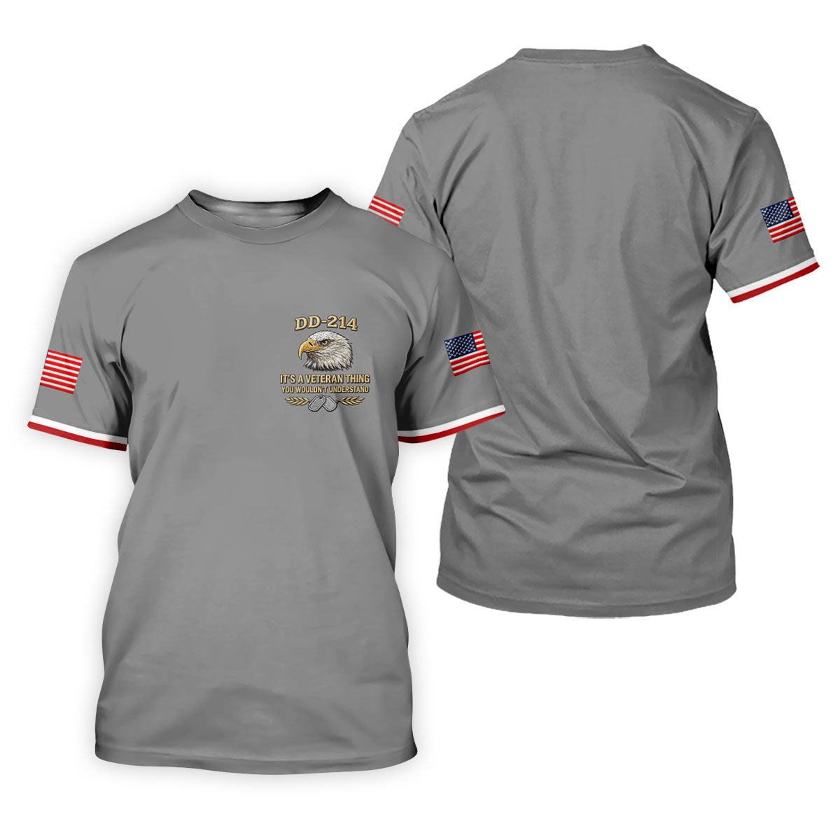 DD 214 Veteran Memorial Patriotic 4th Of July Golf Shirt, 250 Years Polo Shirtor Men
