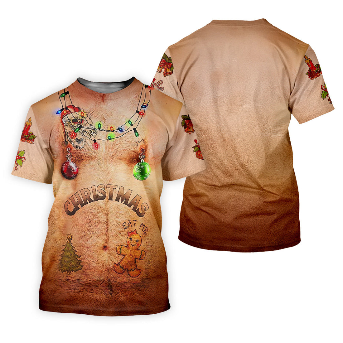 Eat Me Funny Christmas Golf Shirt, Fun Golf Shirts For Men, Unique Gift For Golfer, Polo Shirt Men