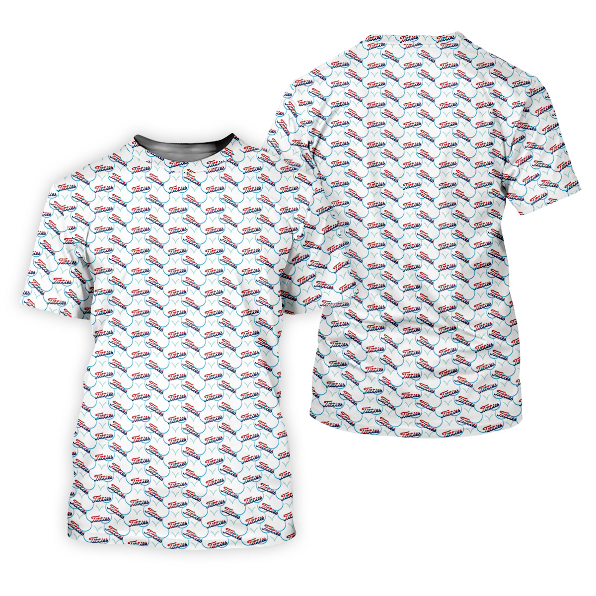 Funny Adult 250th Anniversary Red White Blue Women's Golf Tops, 4th Of July Ladies Golf Shirts