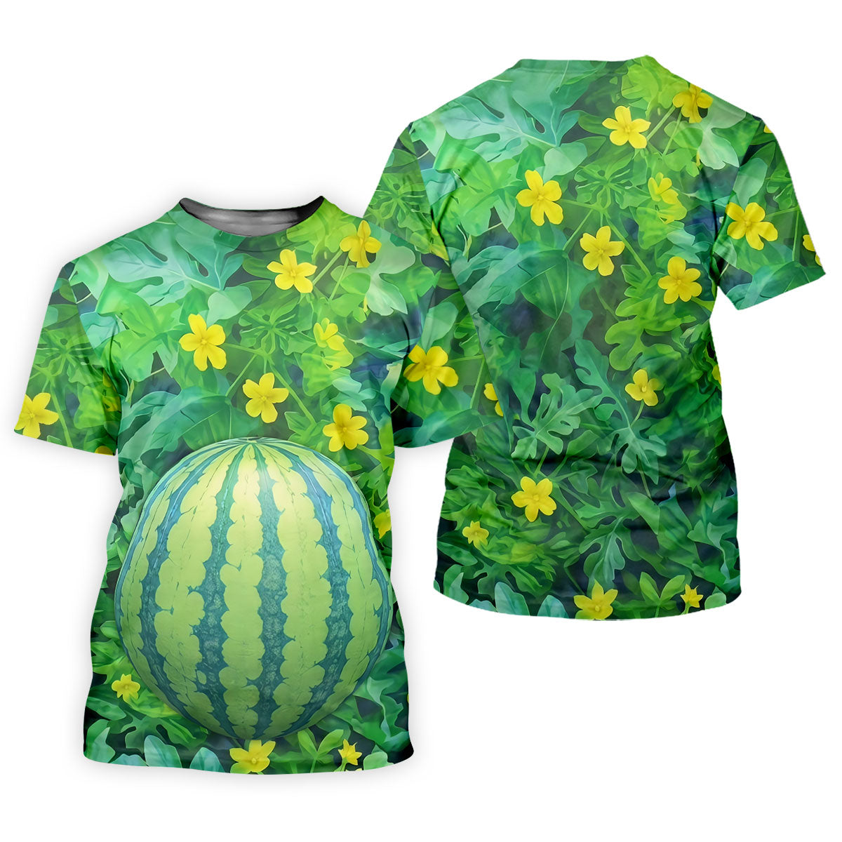 Funny Watermelon Belly Illusion Golf Polo Shirt, Women's Golf Polo, Ladies Golf Shirts