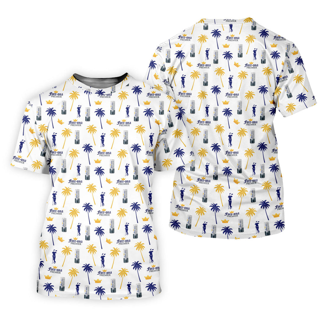 Fore-ona Premier Find Your Fairway Golfer Drinking Fun Women's Golf Shirts, Ladies Golf Shirts