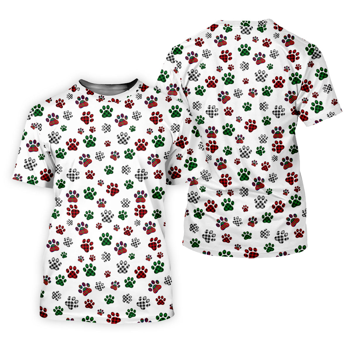 A Heartbeat At My Feet Paw Print Polo Shirtog Lover Gift Unique Gift For Golfer Polo ShirtFor Men