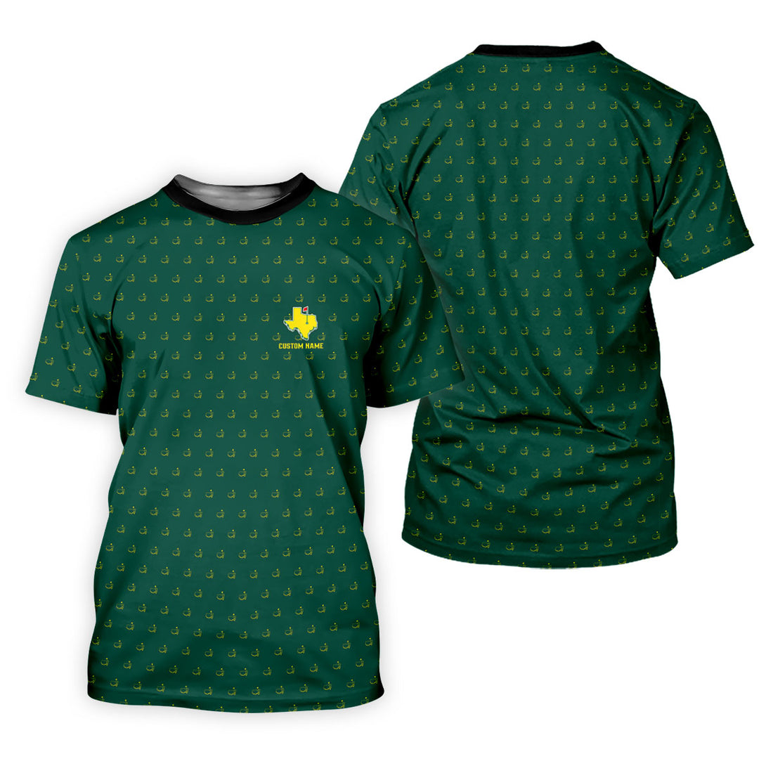 Custom State Logo Golf Tournament Polo Shirt, Performance Golf Shirt, Ladies Golf Tops, Golf Shirt For Women