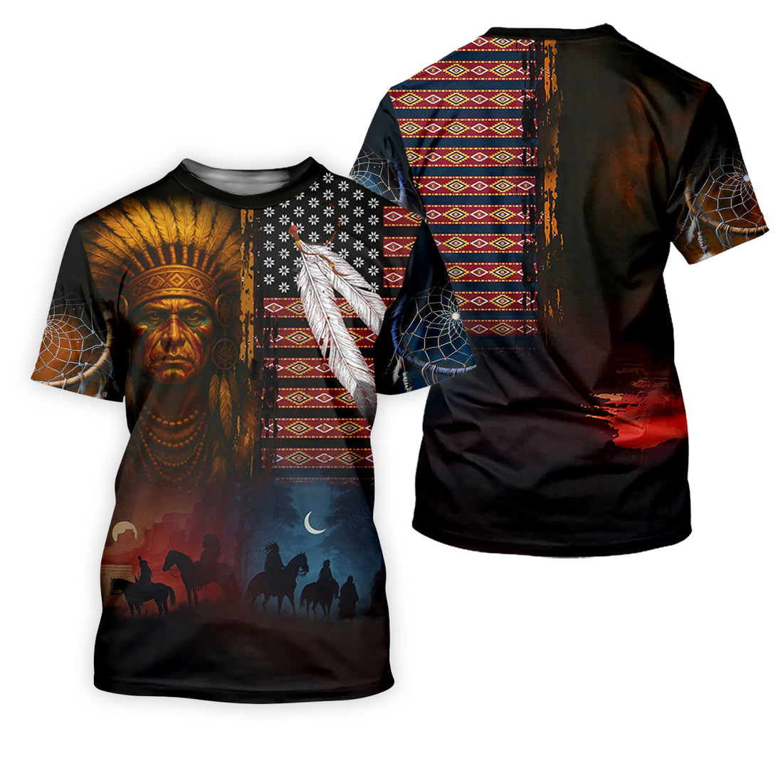 Native Heritage Red & Blue Women's Golf Tops, Native American Ancestry Ladies Golf Polos, Indigenous Peoples Month
