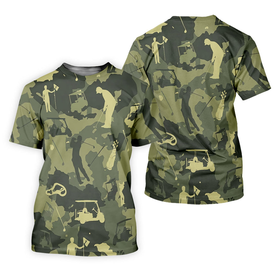 Golf Pose Camo Golf Shirt, Ladies Golf Tops, Golf Shirt For Women, Ladies Golf Shirts