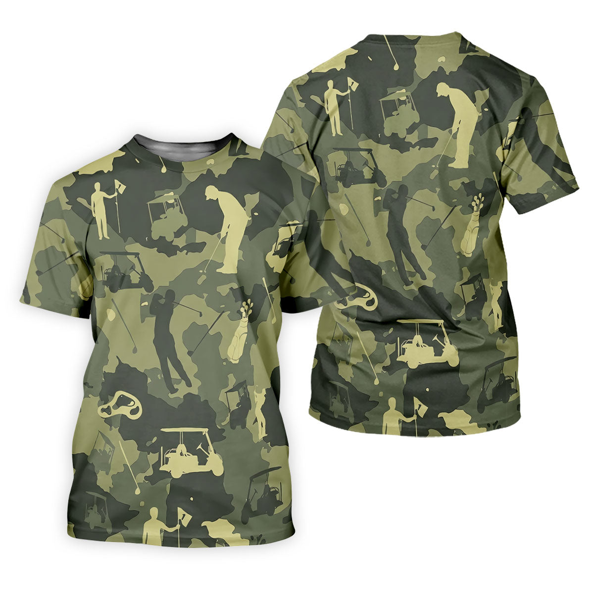 Golf Pose Camo Golf Shirt, Ladies Golf Tops, Golf Shirt For Women, Ladies Golf Shirts