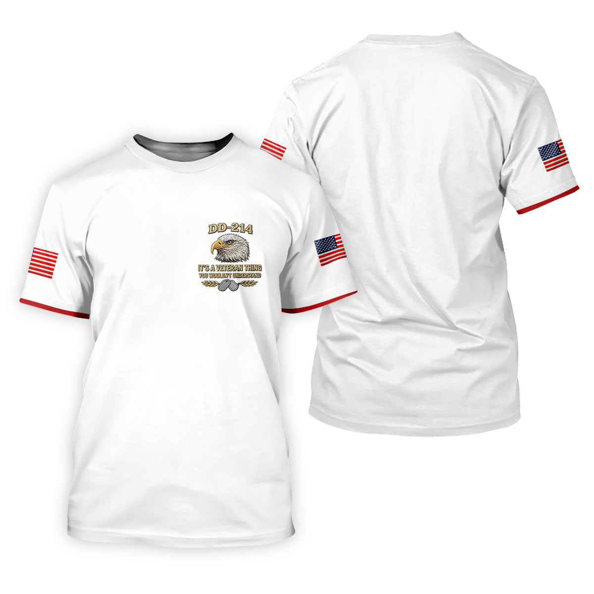 DD 214 Veteran Memorial Patriotic 4th Of July Golf Shirt, 250 Years Polo Shirtor Men