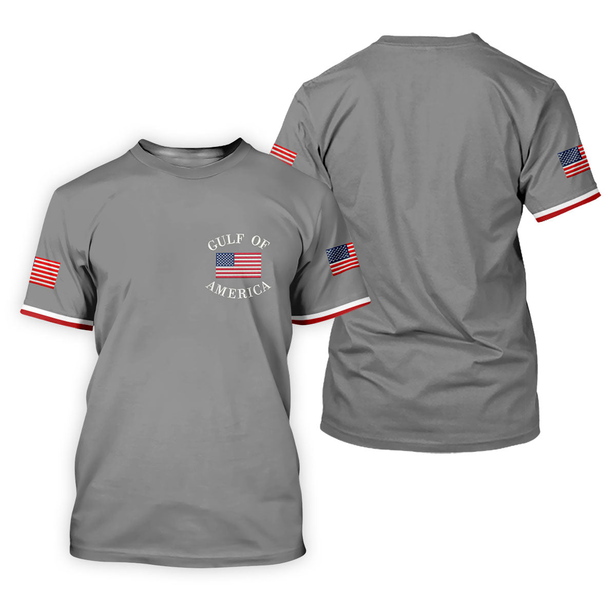 Gulf Of America Patriotic Golf Shirt, 4th Of July Golf Shirt, 250 Years Polo Shirtor Men