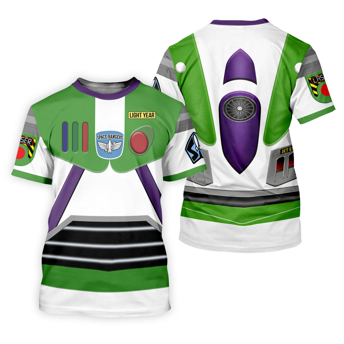 Sci Fi Space Ranger Costume Hawaiian Golf Shirt, Golf Polo For Women, Printed Golf Shirt
