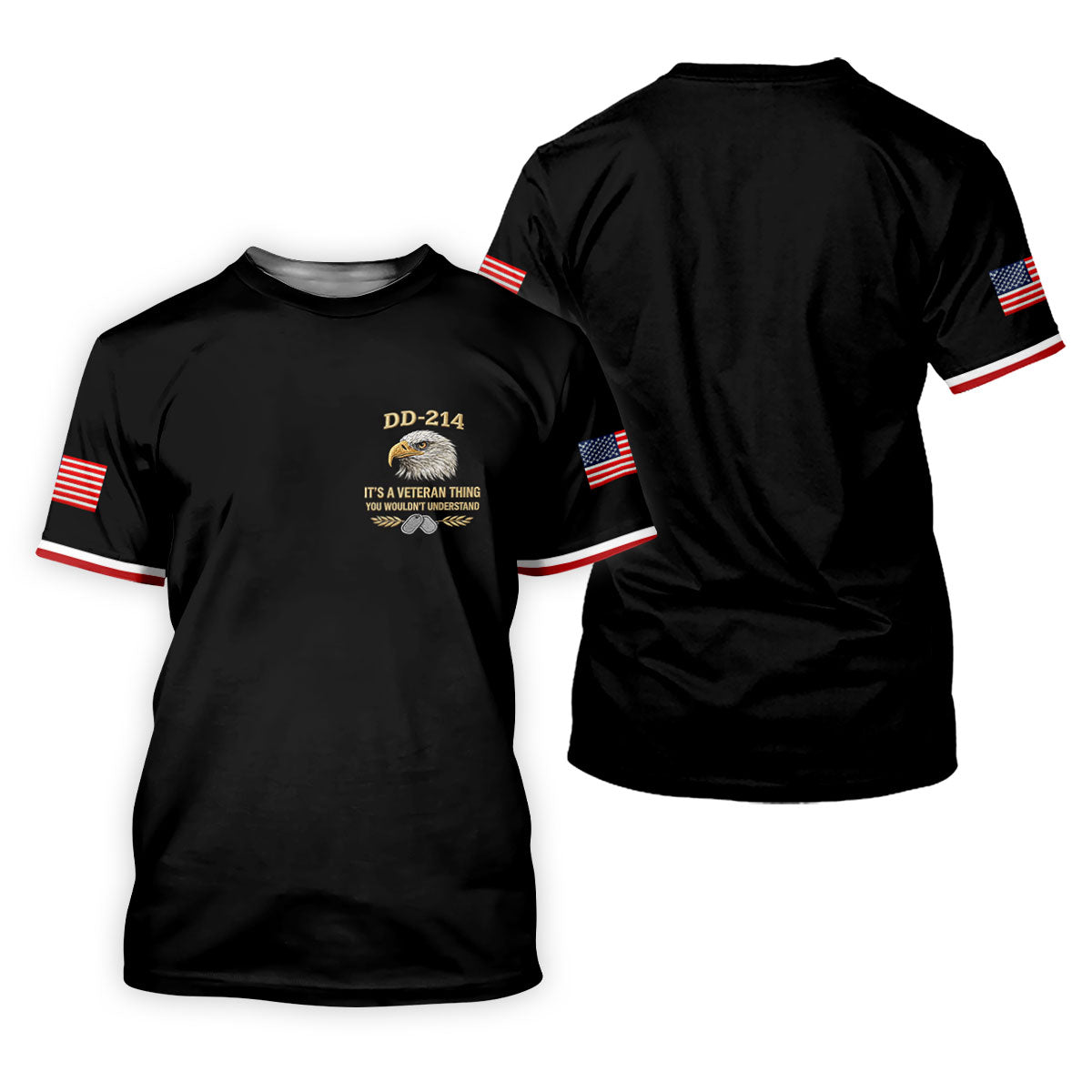 DD 214 Veteran Memorial Patriotic 4th Of July Golf Shirt, 250 Years Polo Shirtor Men