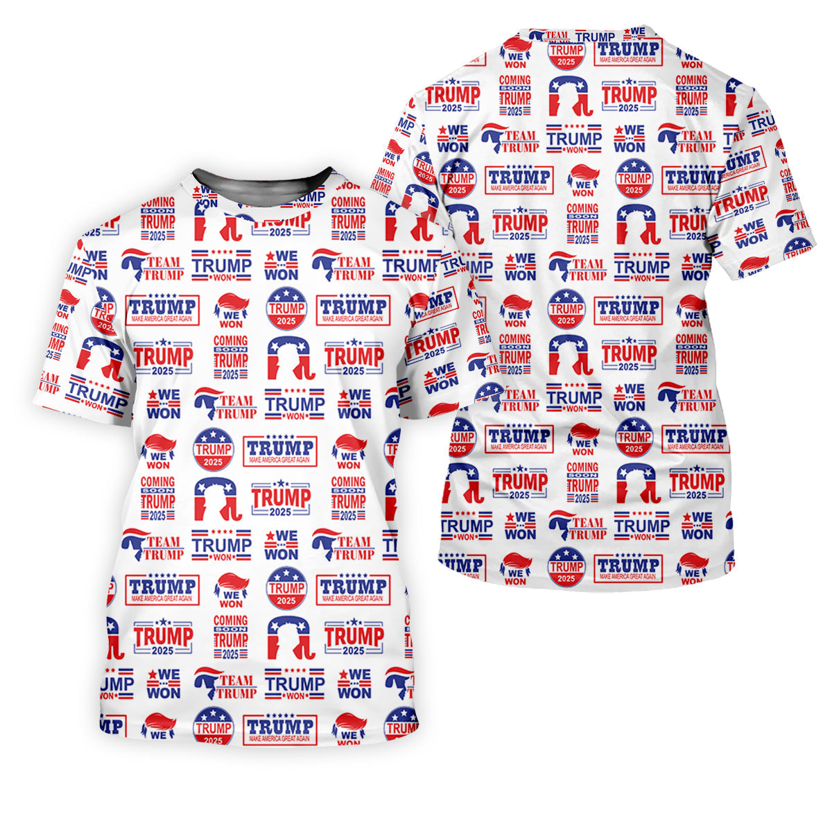 Coming Soon Trump Pattern Christmas Golf Tops For Women, Christmas Golf Shirt, Women Golf Apparel