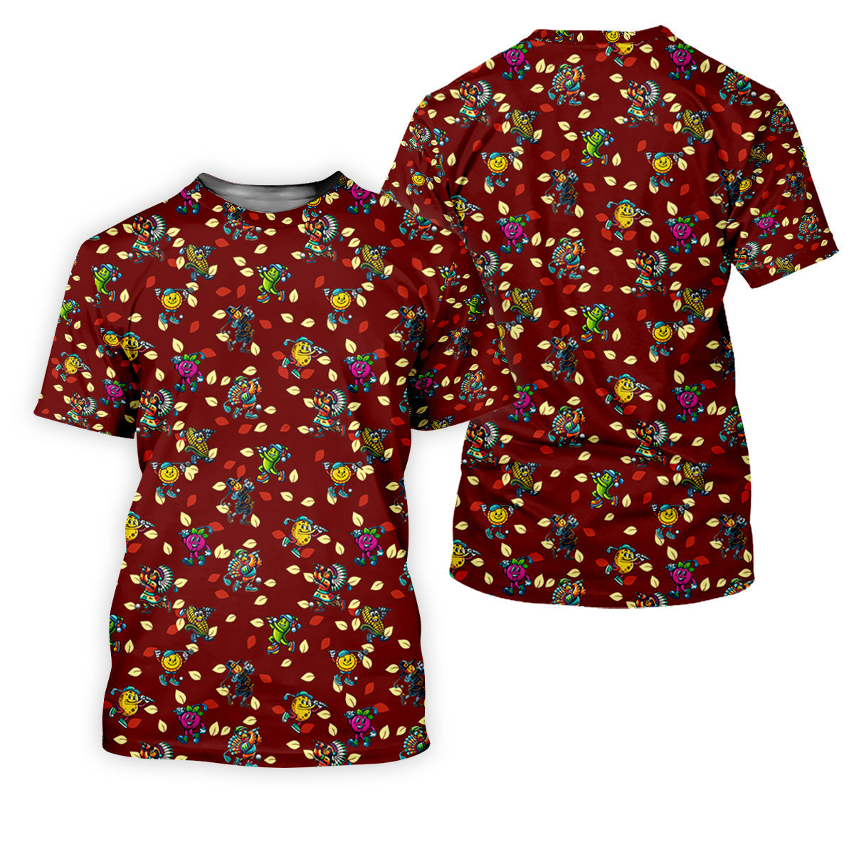 Funny Thanksgiving Dishes Women Golf Top, Fun Women's Golf Shirts, Ladies Golf Polos