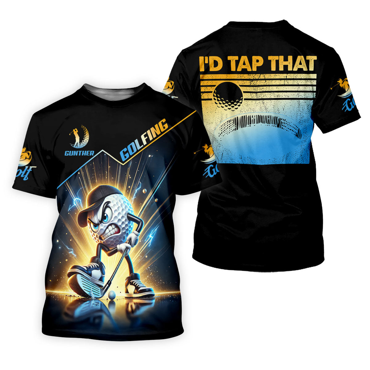 I'd Tap That Fun Golf Shirt, Women Golf Top, Golf Shirt For Women, Ladies Golf Shirts