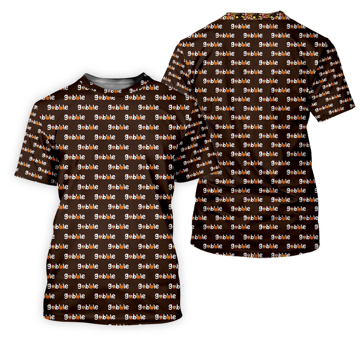 Gobble Turkey Thanksgiving Holiday Ladies Golf Tops, Women Golf Top, Golf Gift For Ladies