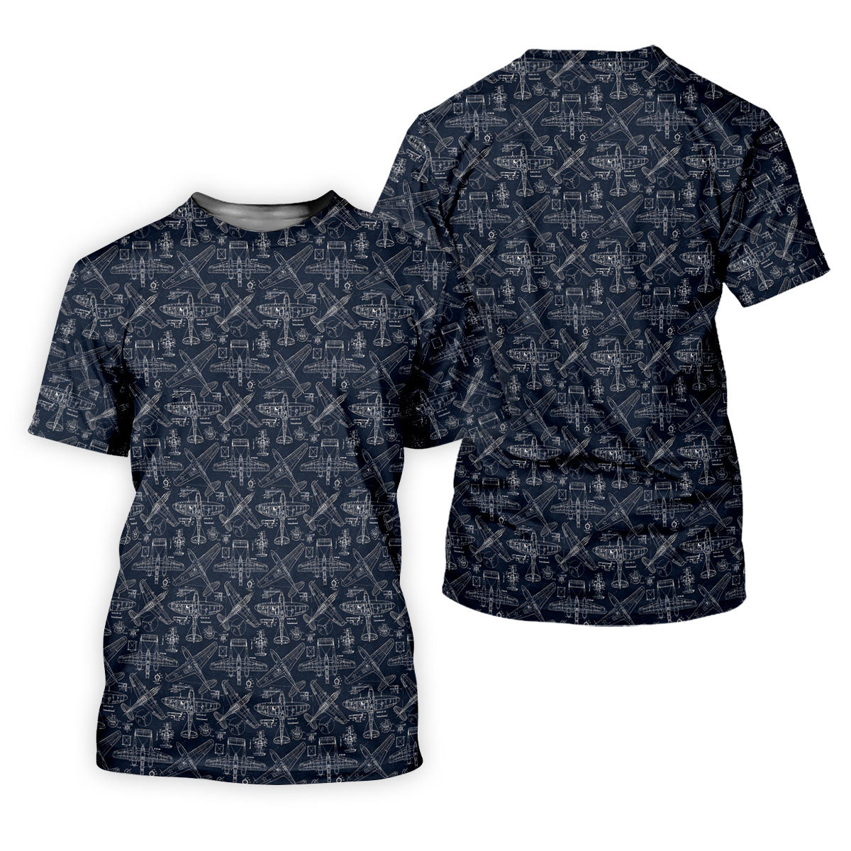 Aircraft Models Airplane Blueprints Golf Tops For Men, Polo ShirtFor Men, Golf Shirts For Men