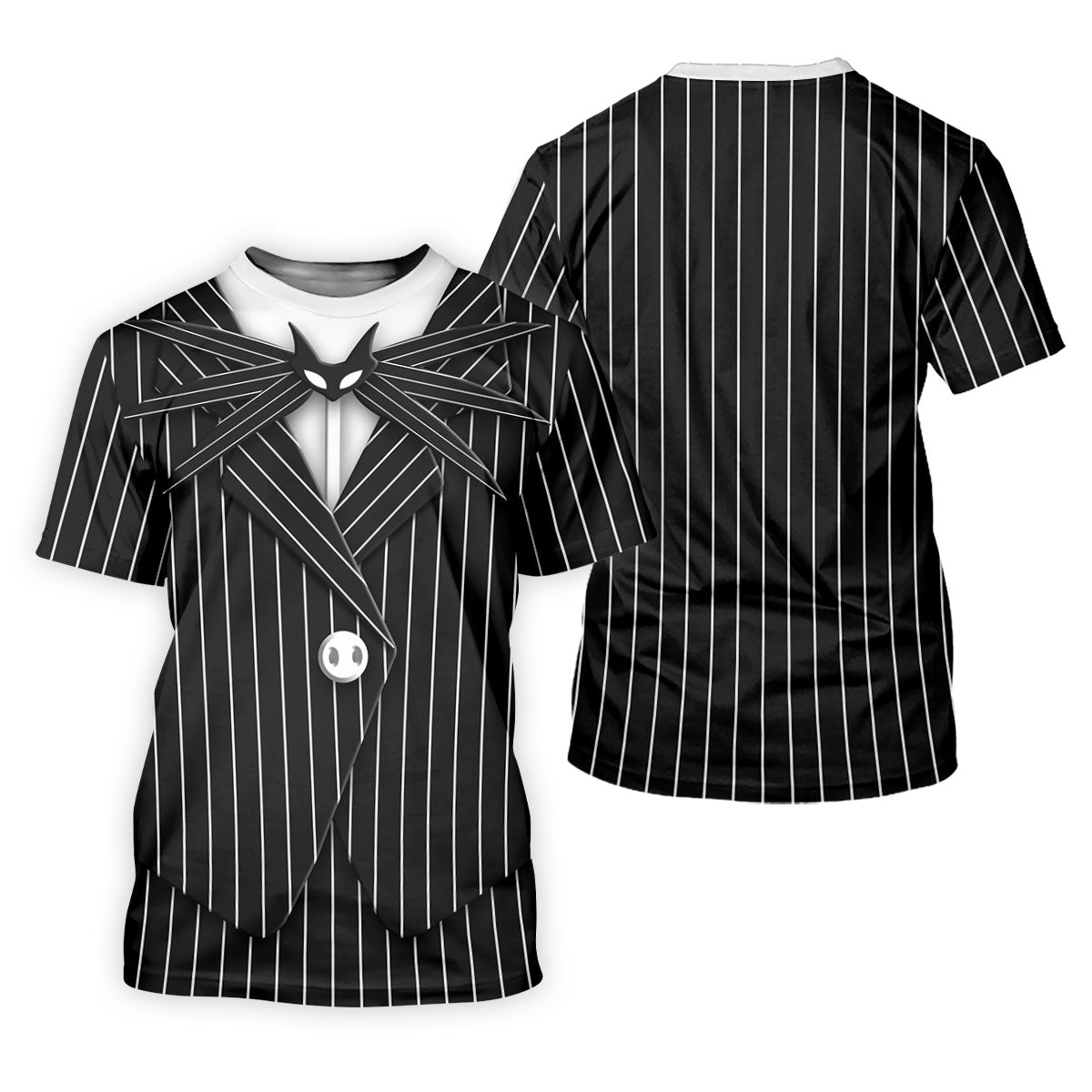 The Skeleton Man Fun Women's Golf Shirts, The Pumpkin King Ladies Golf Tops, Horror Cosplay Halloween Golf Shirt