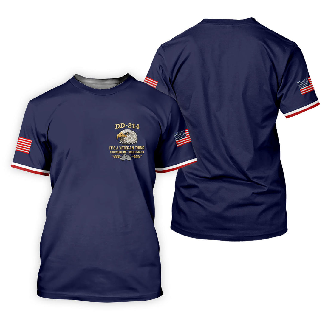 DD 214 Veteran Memorial Patriotic 4th Of July Golf Shirt, 250 Years Polo Shirtor Men