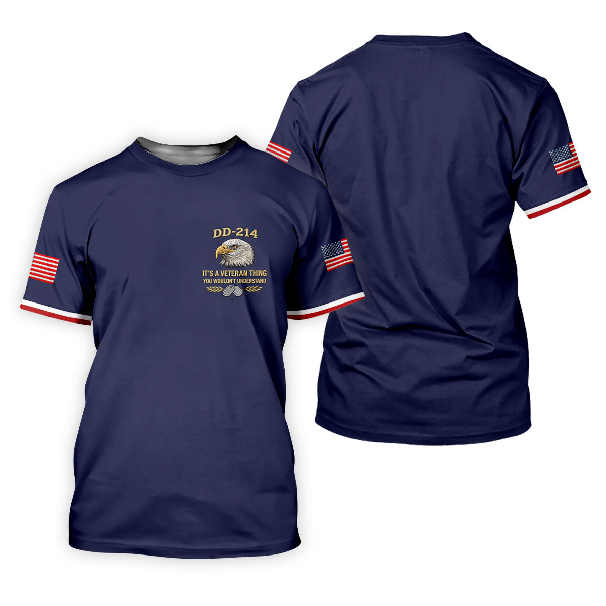 DD 214 Veteran Memorial Patriotic 4th Of July Golf Shirt, 250 Years Polo Shirtor Men