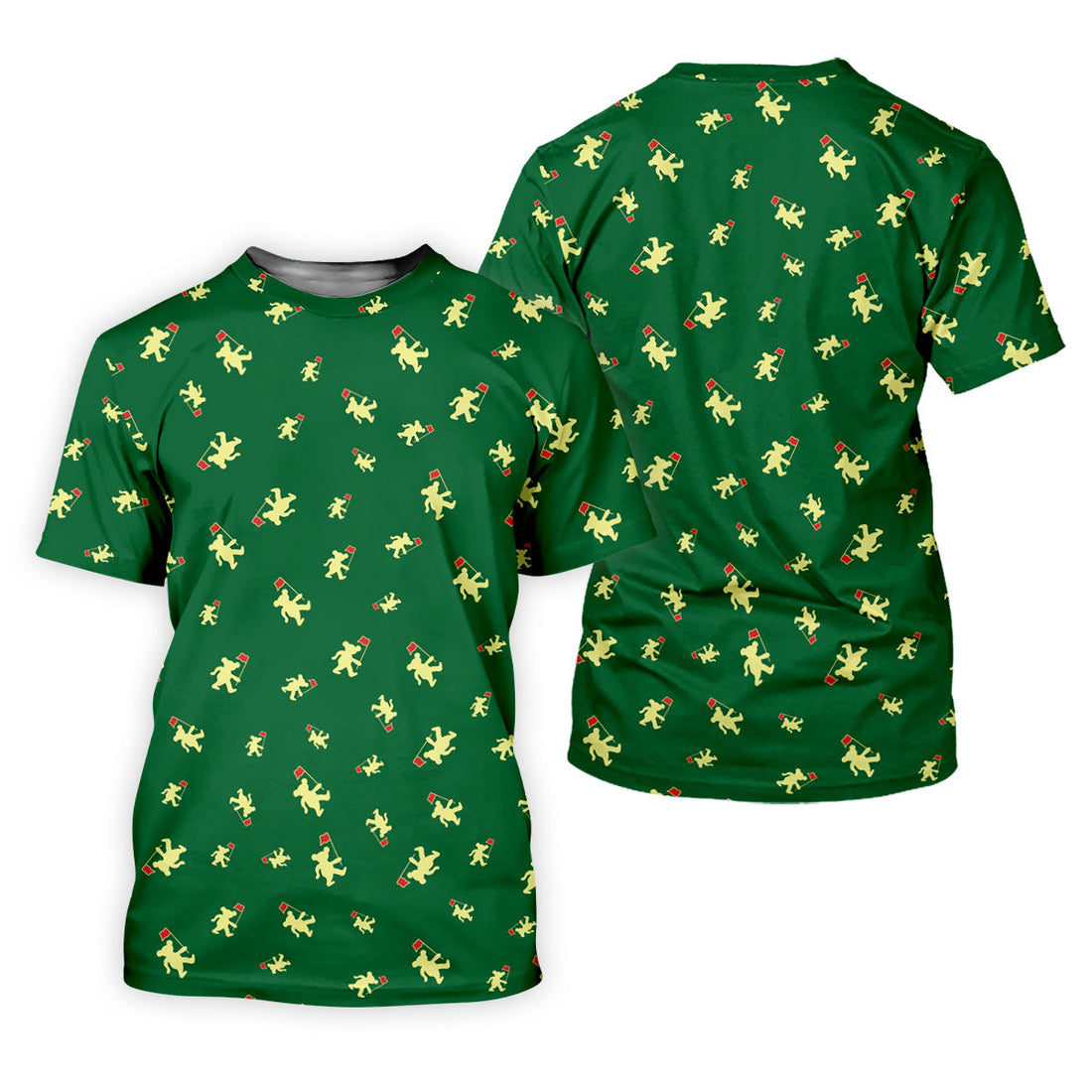Dancing Bear Golf Tournament Shirt, Women's Golf Tops, Ladies Golf Shirts, Golf Gift For Ladies