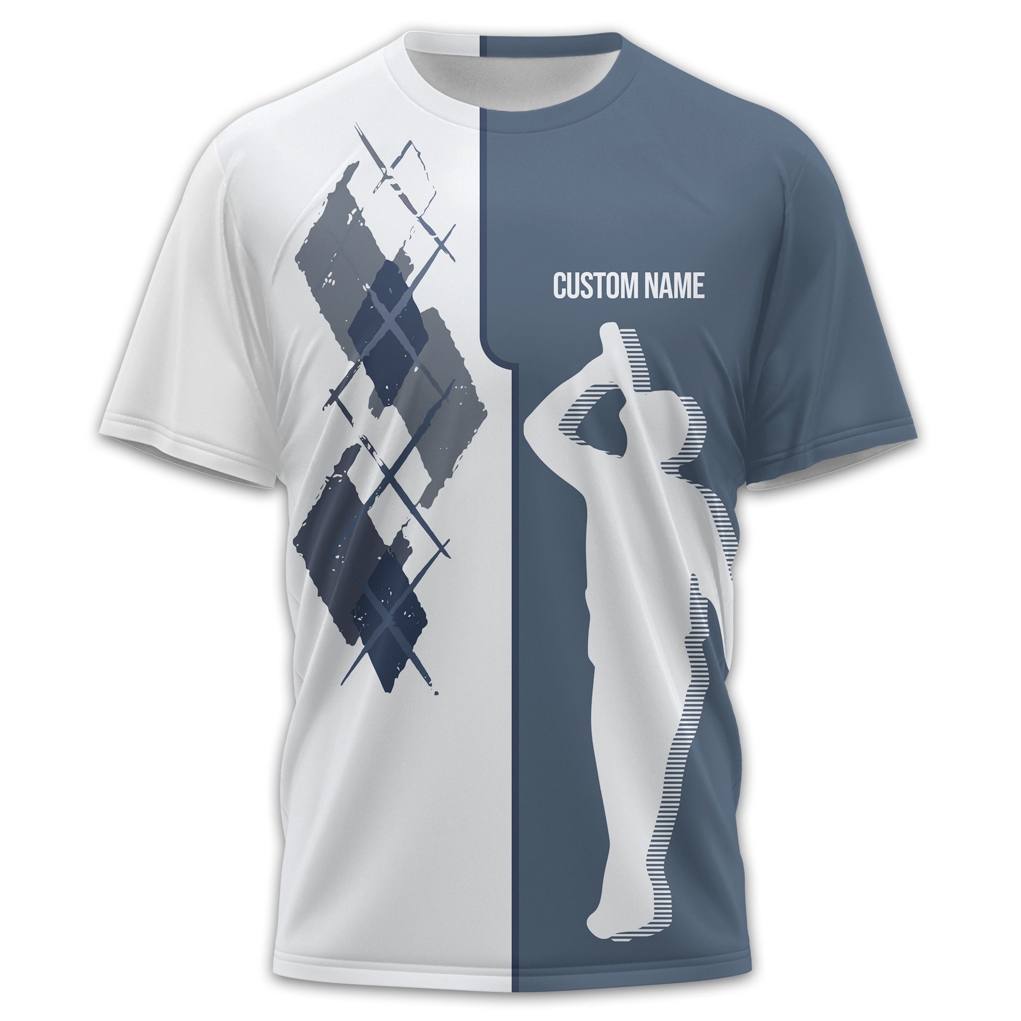 Swing Swear Drink Repeat Personalized Golf Polo ShirtGolf Shirt For Men, Gift For Golfers