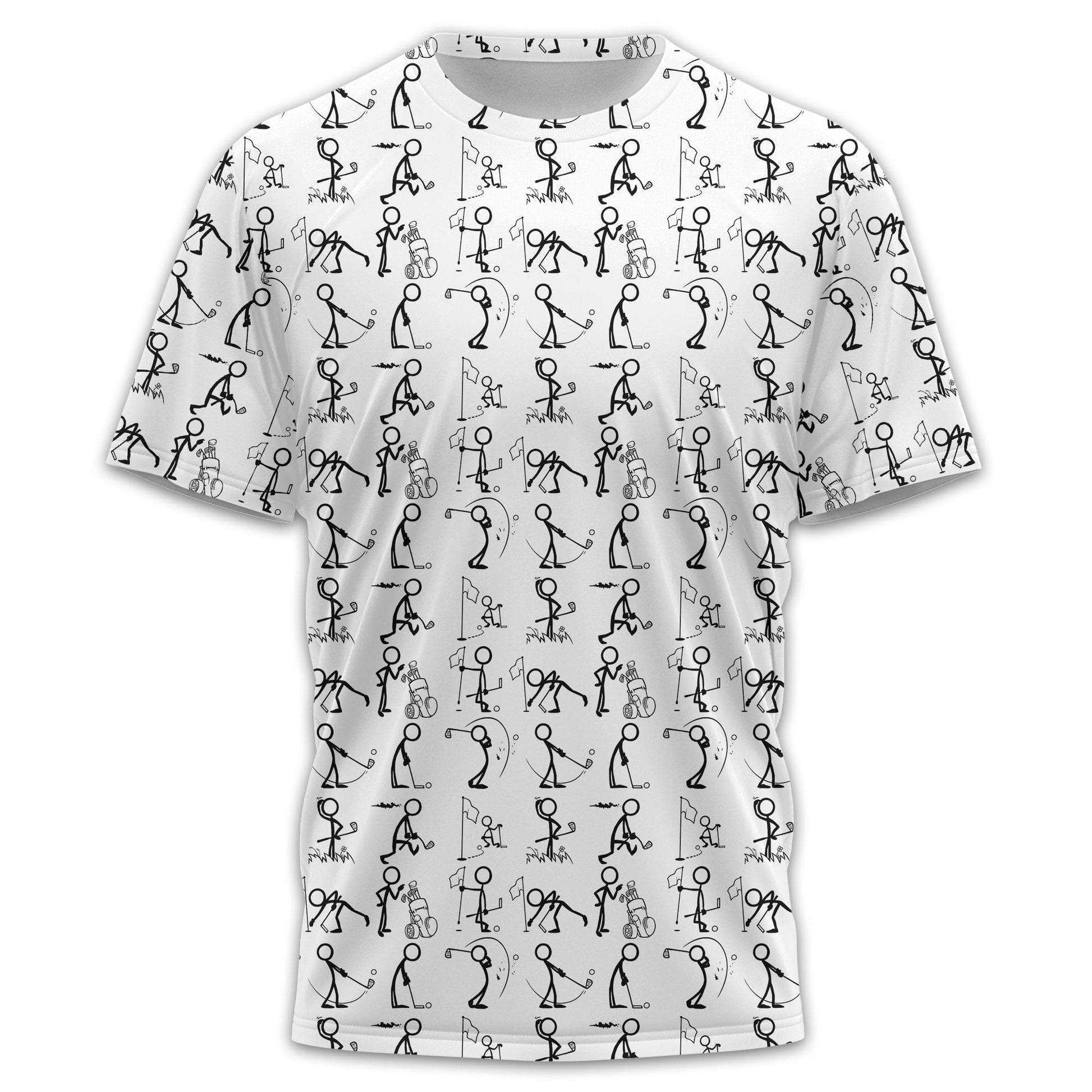 White Golf Polo ShirtFunny Golf Shirt, Gift For Golfers