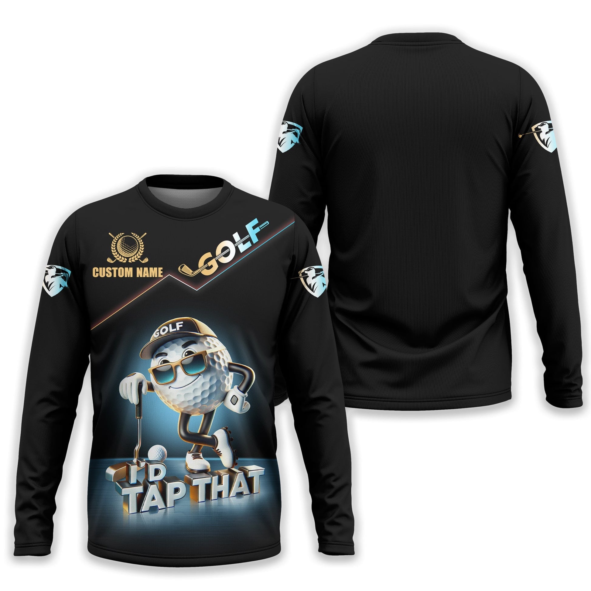 I'd Tap That Customize Golf Polo ShirtFunny Golf Shirt, Golfing Apparel, Gift For Golfers