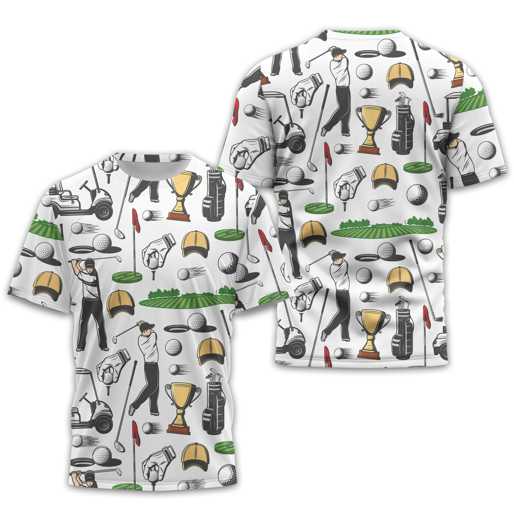 Equipment Men's Golf Polo ShirtFunny Golf Shirt, Gift For Golfers