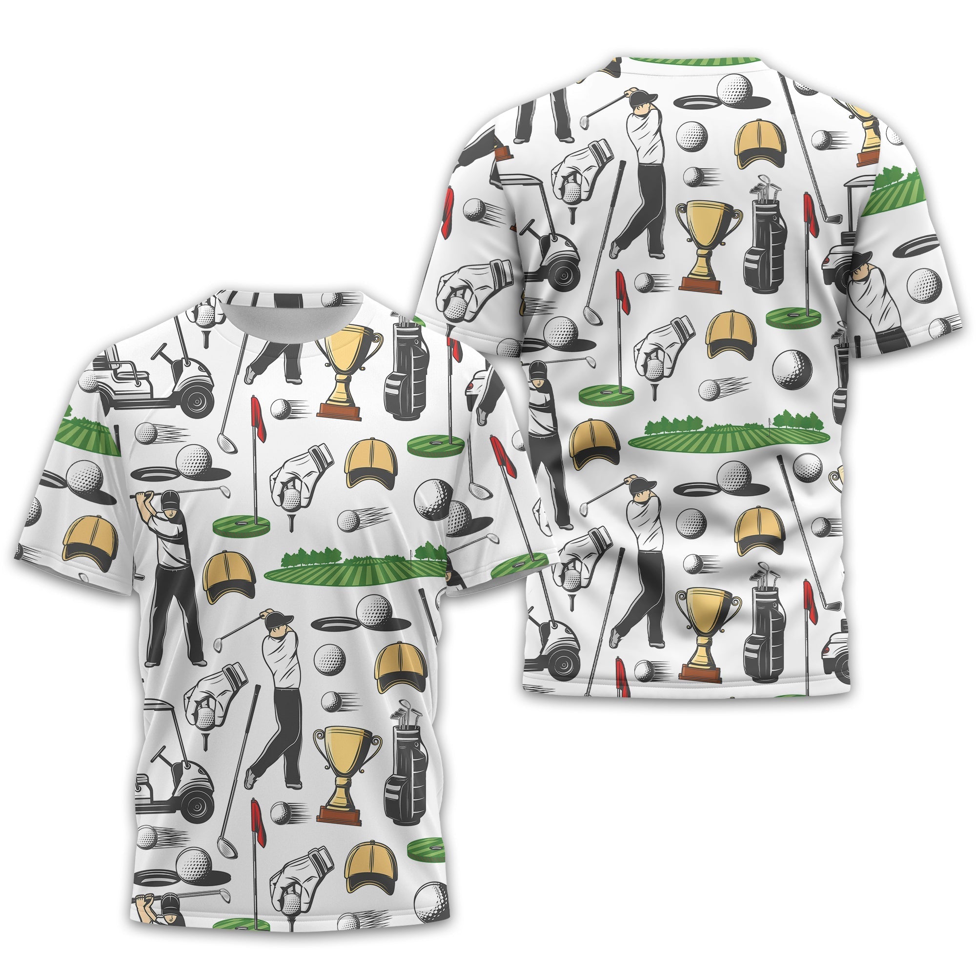 Equipment Men's Golf Polo ShirtFunny Golf Shirt, Gift For Golfers