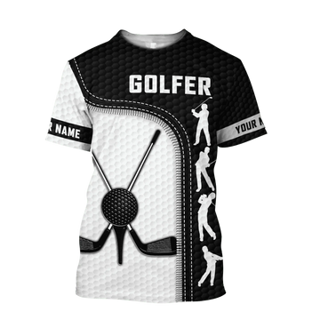 Golf Swing Personalize Name Golf Polo ShirtGolf Apparel, Golf Gift For Men