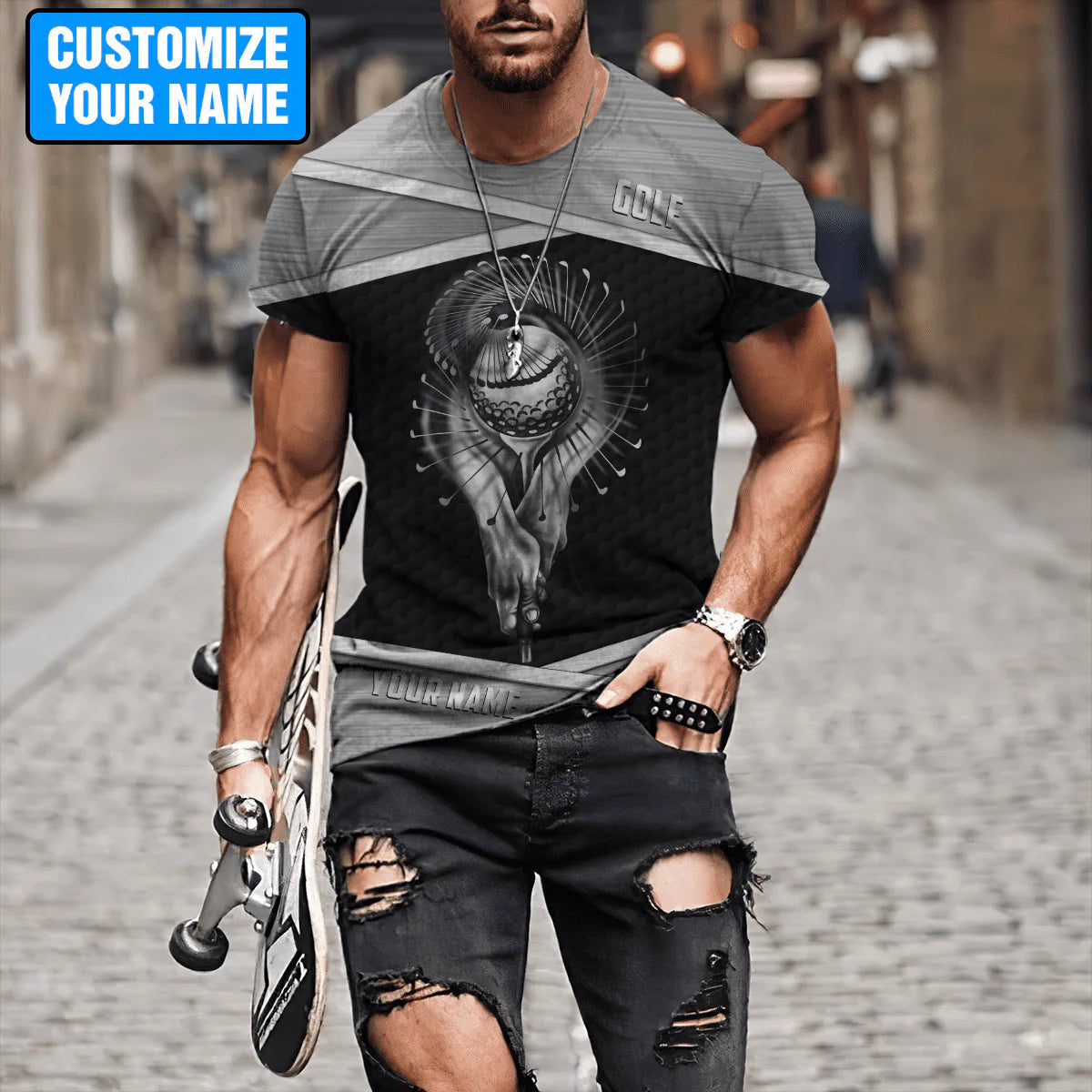Custom Golf Polo Shirtolf Apparel, Golf Gift For Men