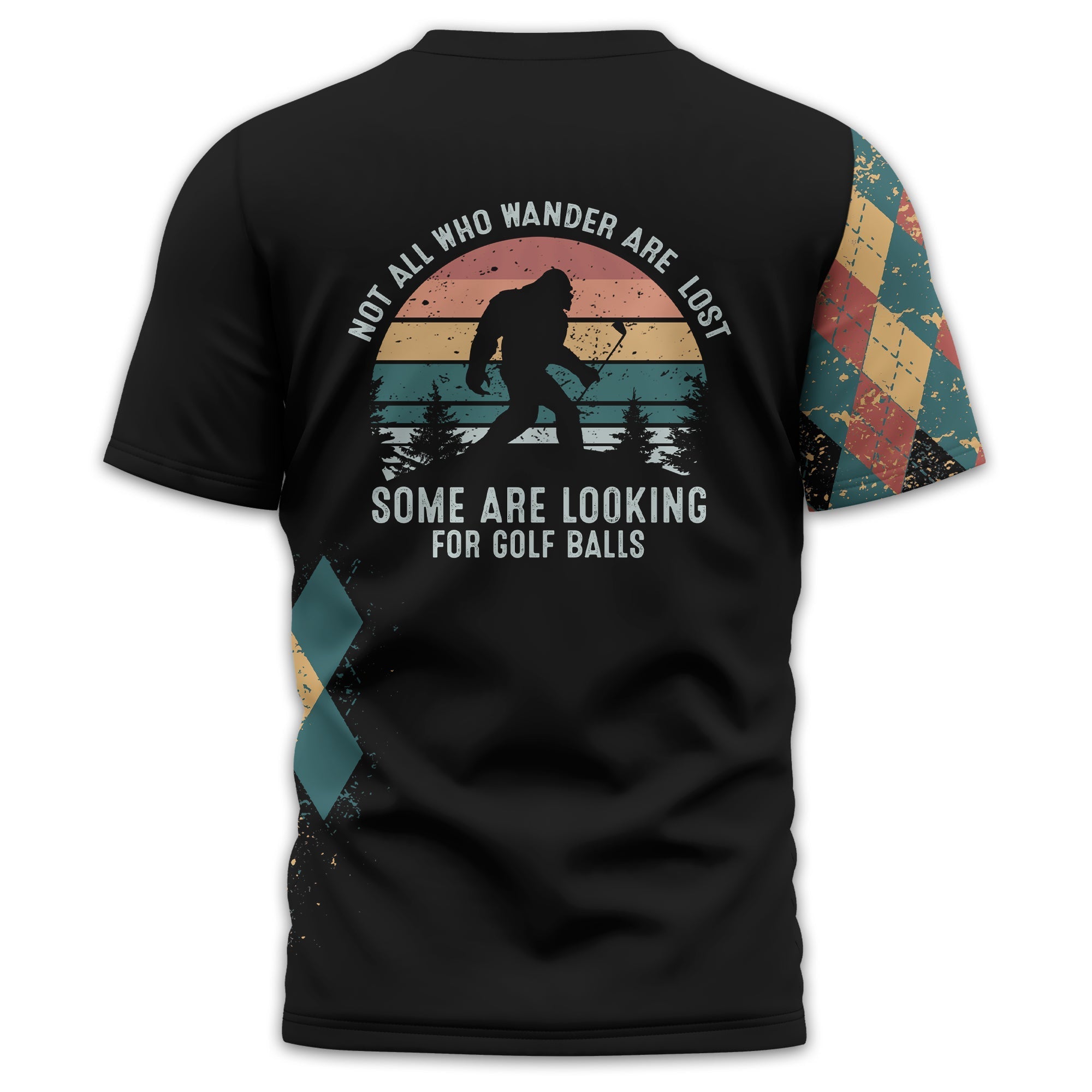 Not All Who Wander Are Lost Personalized Golf Polo ShirtGolf Shirt For Men, Gift For Golfers