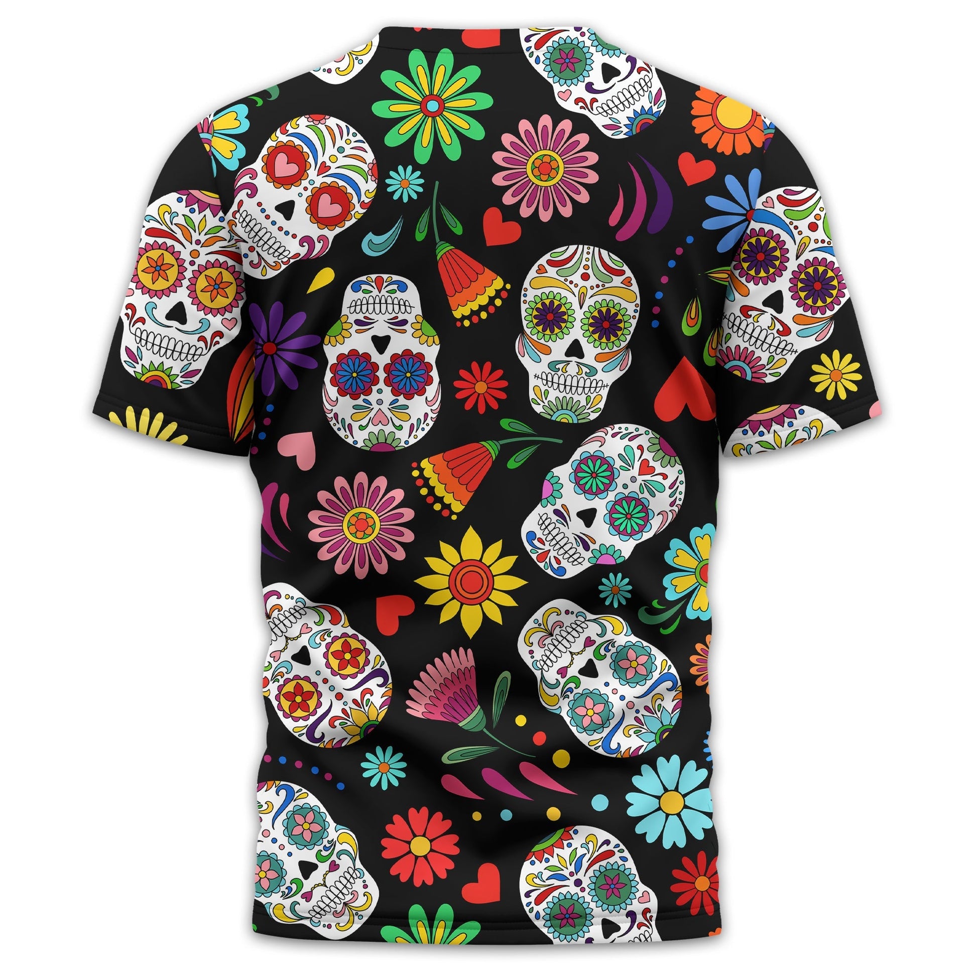 Fiesta Feeling Skull Men's Golf Polo ShirtFunny Golf Shirt, Gift For Golfers