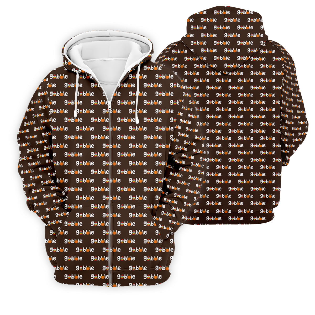 Gobble Turkey Thanksgiving Holiday Fun Golf Shirts For Men, Polo Shirt Men, Golf Gift For Men