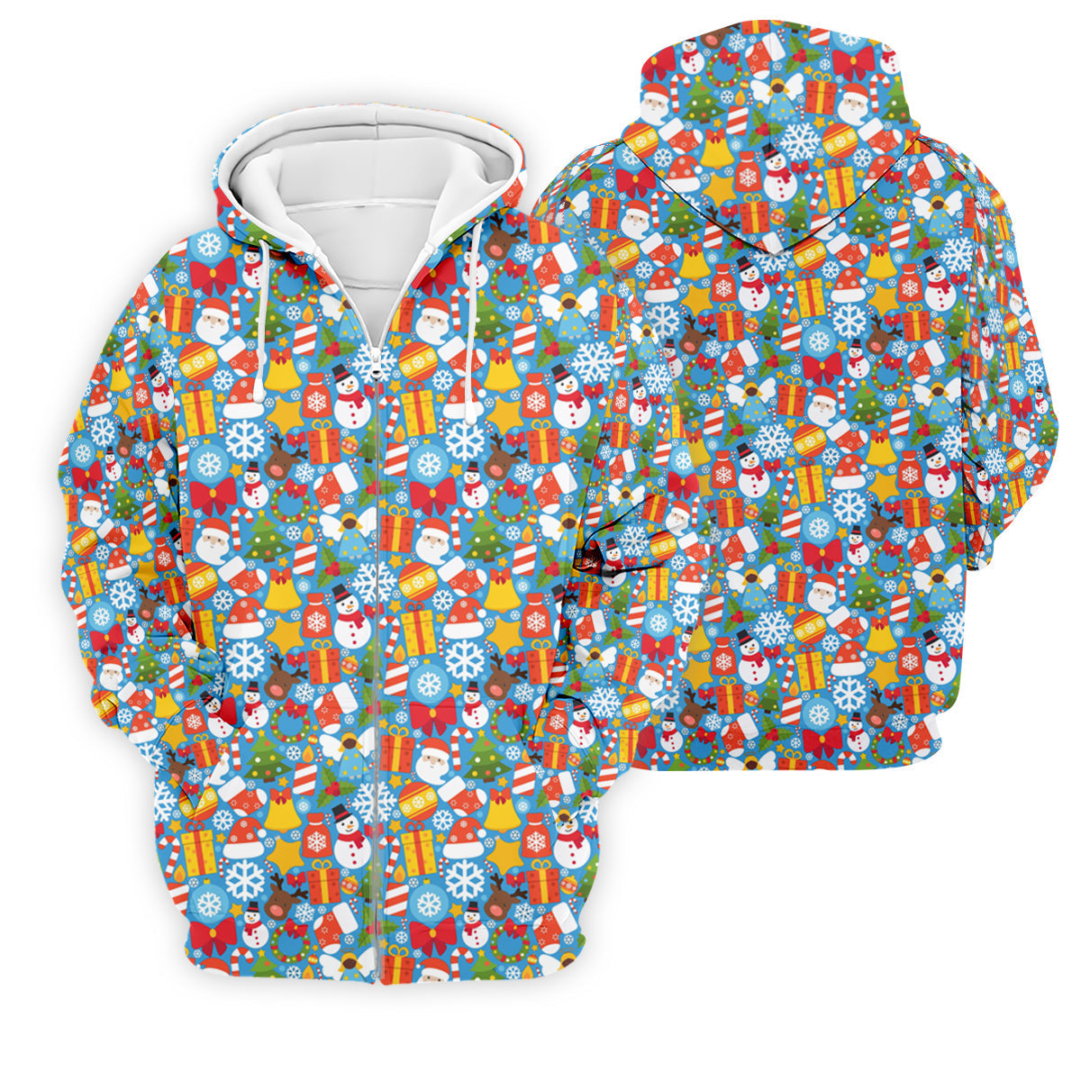 Festive Christmas Blue Golf Shirt, Christmas Golf Shirt, Polo ShirtFor Men, Golf Gift For Men, Golfing Apparel