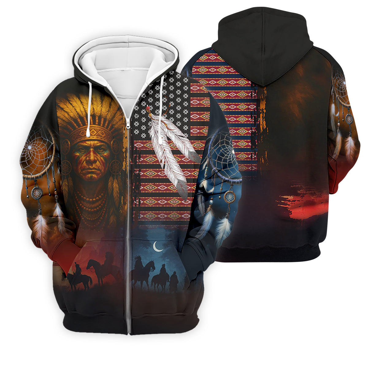 Native Heritage Red & Blue Golf Tops For Men, Native American Ancestry Polo Shirtor Men, Indigenous Peoples Month