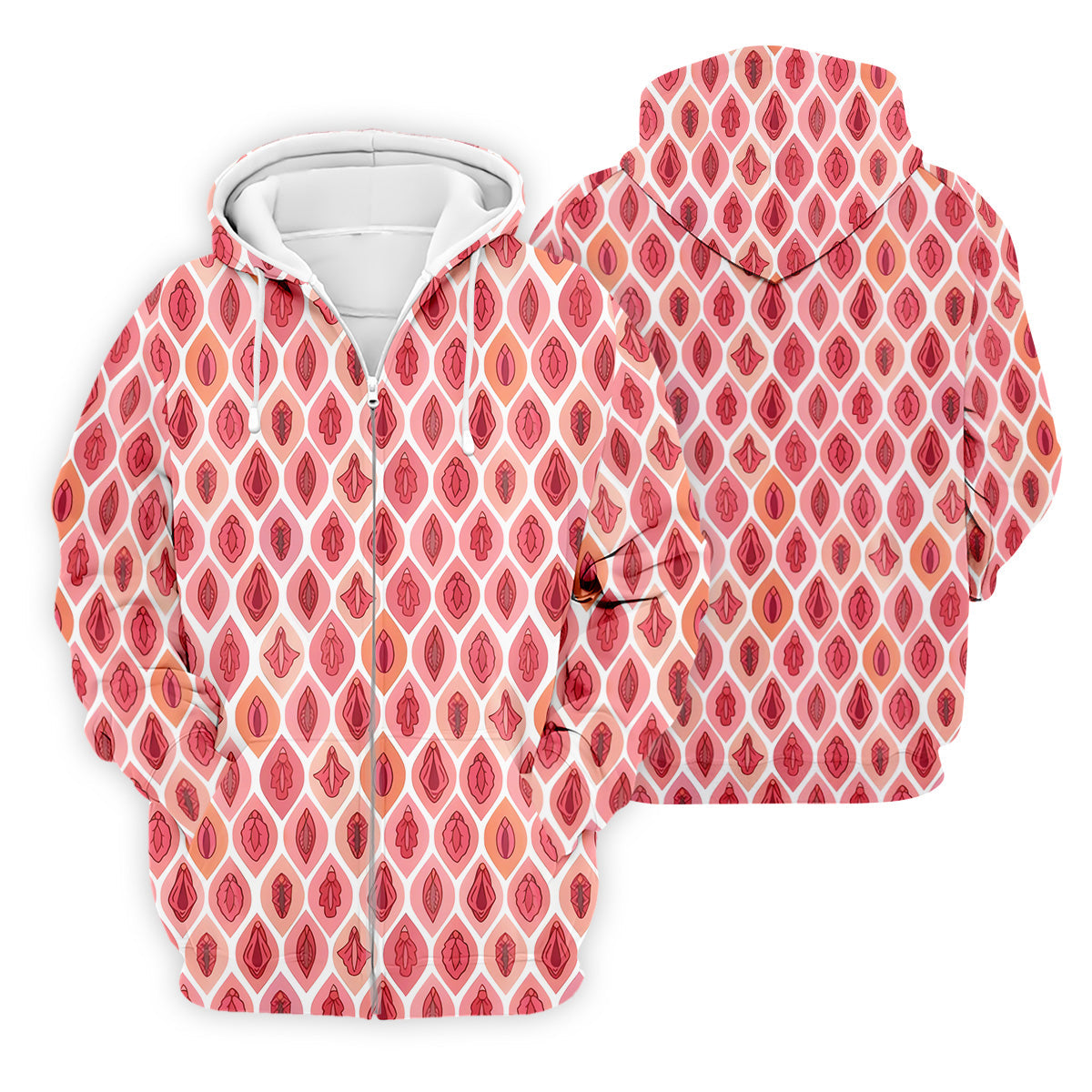 Funny Geometric Pink Golf Shirt, Fun Golf Shirts For Men, Golfing Apparel, Golf Shirts For Men