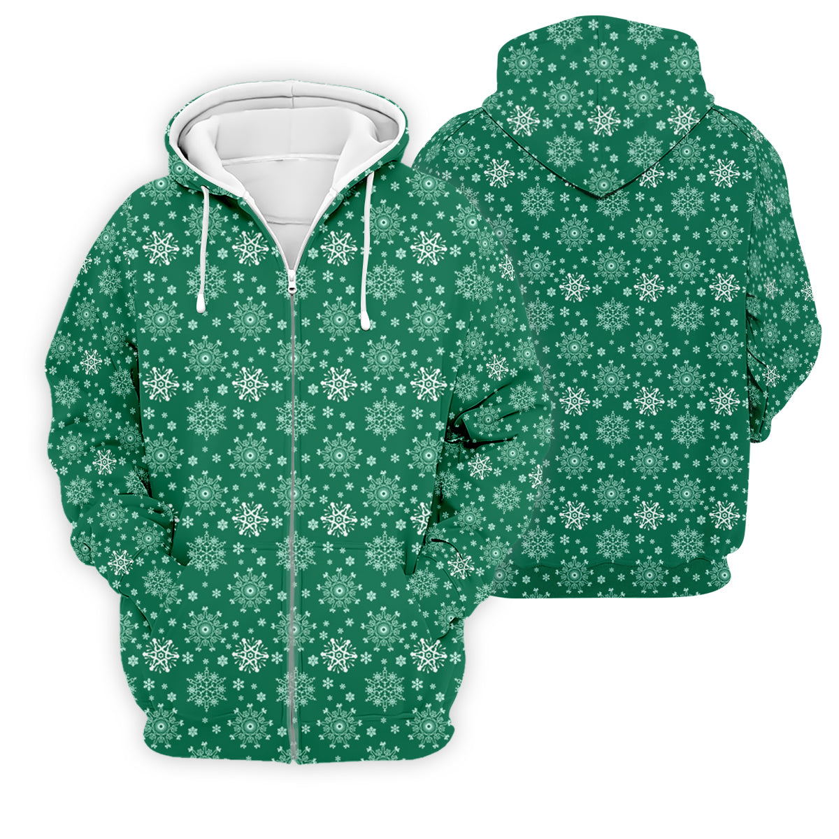 Dirty Funny Adult Humor Snowflakes Green Golf Shirt, Fun Men's Golf Polos, Christmas Golf Shirt, Polo ShirtFor Men