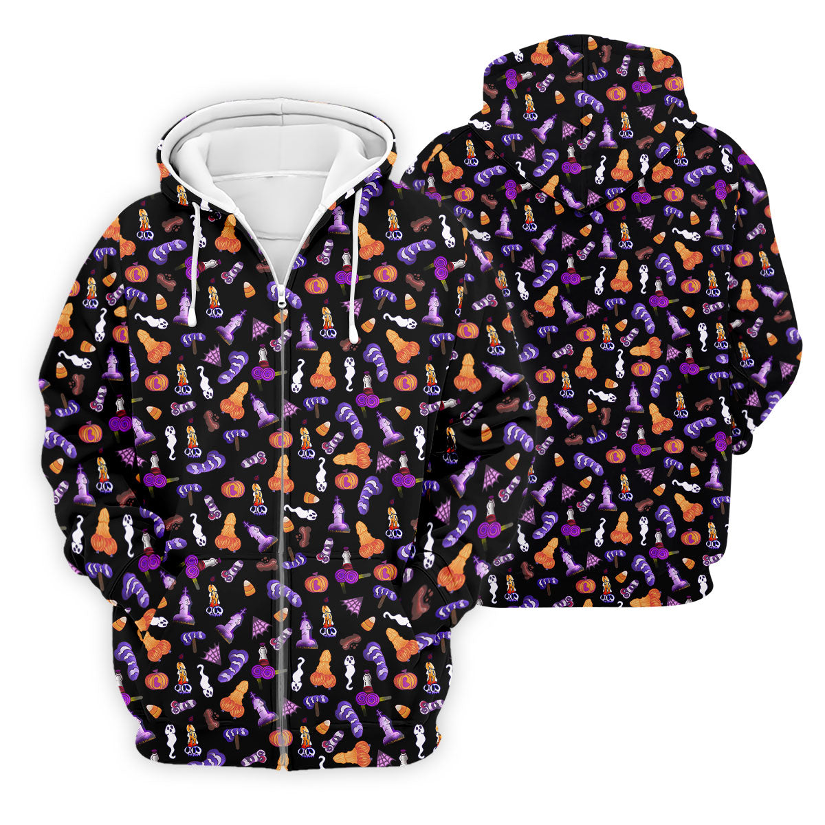 Funny Dirty Black And Purple Halloween Golf Shirt, Fun Golf Shirts For Men, Cool Golf Gift, Halloween Gift