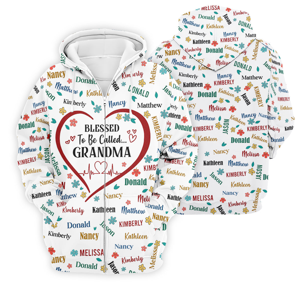 Blessed To Be Call Grandma Custom Name Golf Tops For Men, Cute Golf Outfit, Polo ShirtFor Men, Golf Gift For Men