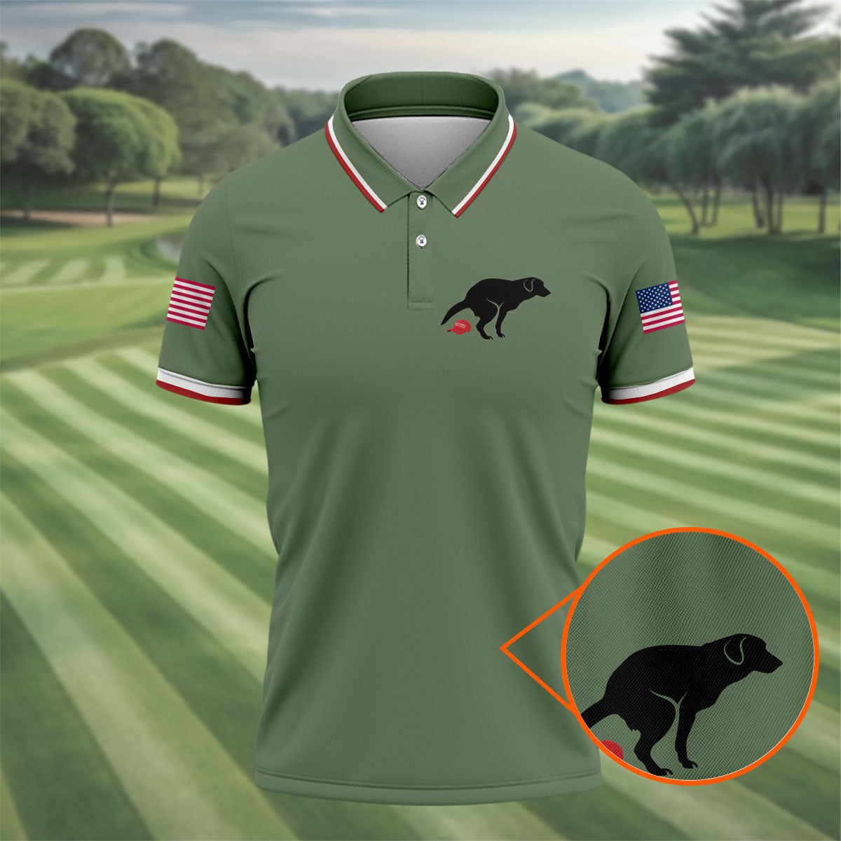 Funny Sarcastic Dog 250 Years Patriotic Golf Shirt, Golf Shirts For Men, 4th Of July Golf Shirt