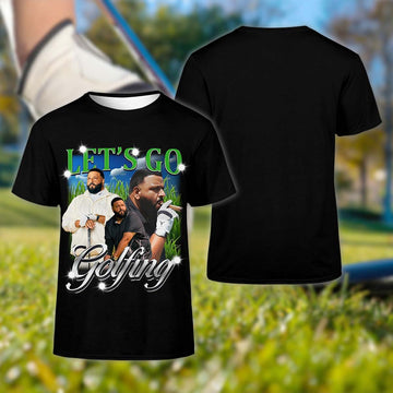 Let's Go Golfing Golf Polo ShirtDJ Rap Tee, Gift For Golfers