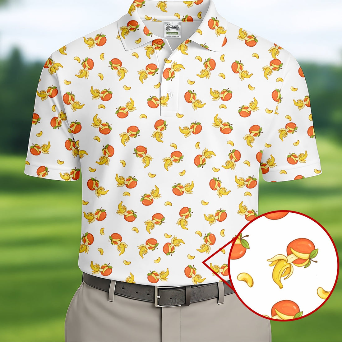 Banana Apple Dirty Funny Adult Humor White Golf Shirt, Valentines Golf Gift, Fun Golf Shirts For Men