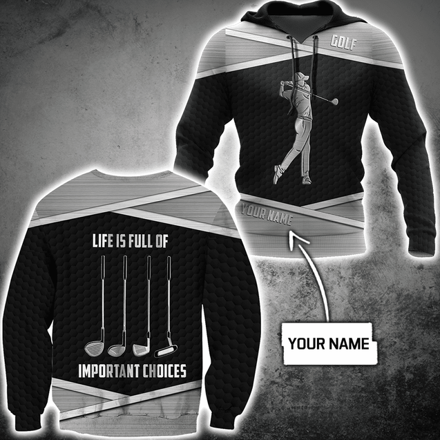 Personalize Name Golf Polo ShirtGolf Apparel, Golf Gift For Men