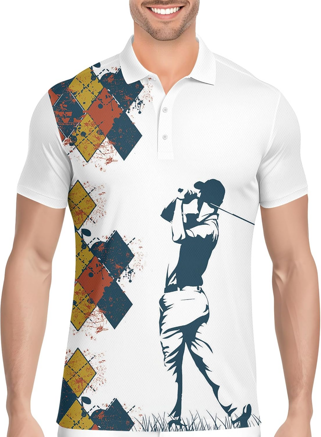 Are You Looking At My Putt Funny Swing Golf Polo Shirtlf Gift For Men, Golf Shirts For Men