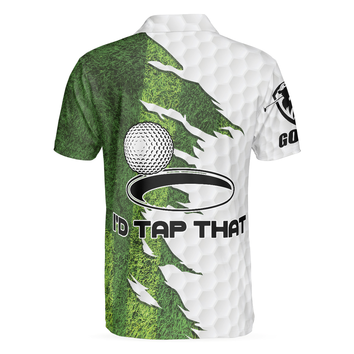 I'd Tap That Men's Golf Polo Shirtolfing Apparel, Mens Golf Gift