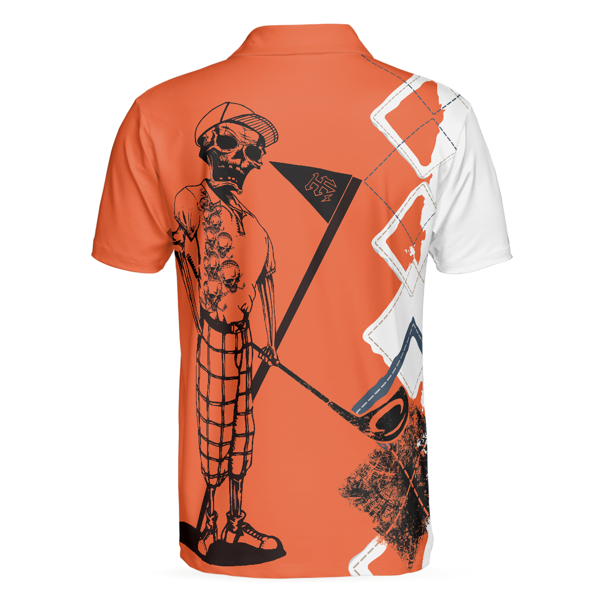 Your Hole Is My Goal Men's Golf Polo Shirtolfing Apparel, Mens Golf Gift