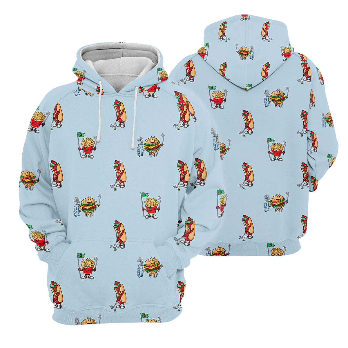 Custom Hot Dog Relish Funny Golf Polo ShirtGolfing Apparel, Golf Gifts For Men