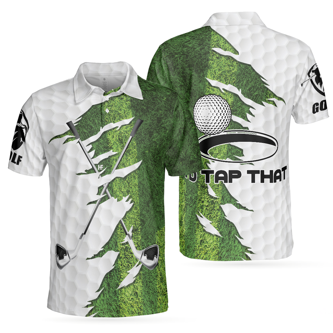 I'd Tap That Men's Golf Polo Shirtolfing Apparel, Mens Golf Gift
