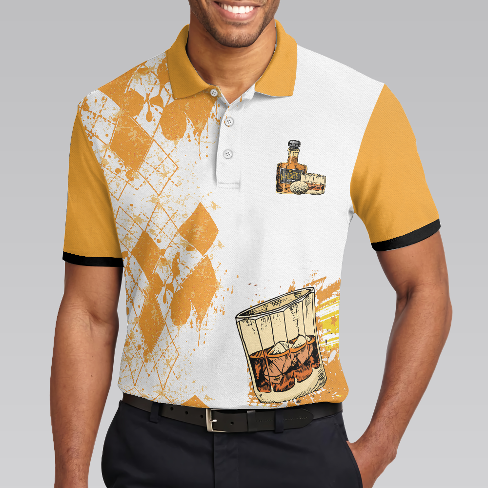 Play Golfs And Take Nap Men's Golf Polo ShirtGolfing Apparel, Mens Golf Gift